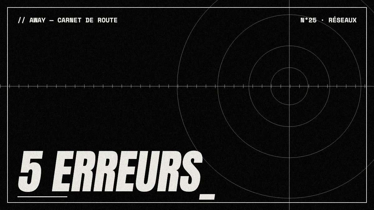 Les 5 erreurs des marques sur instagram